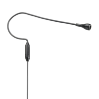 OMNIDIRECTIONAL CONDENSER HEADWORN MICROPHONE, 55" (1.4 M) PERMANENTLY ATTACHED CABLE TERMINATED